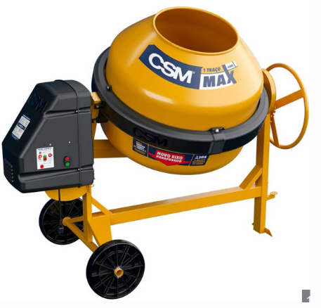 Betoneira 400L – Mistura Eficiente para Obras de Pequeno e Médio Porte