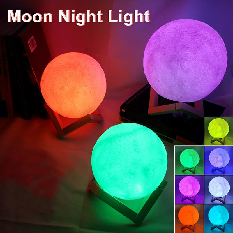 Luminária Lua Galaxy LED