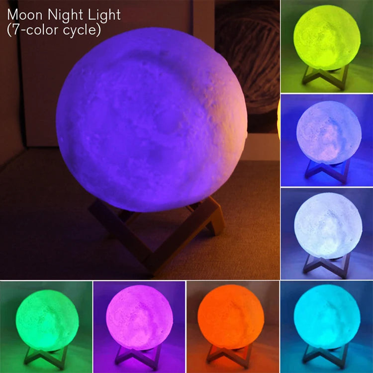 Luminária Lua Galaxy LED