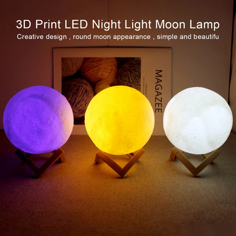 Luminária Lua Galaxy LED