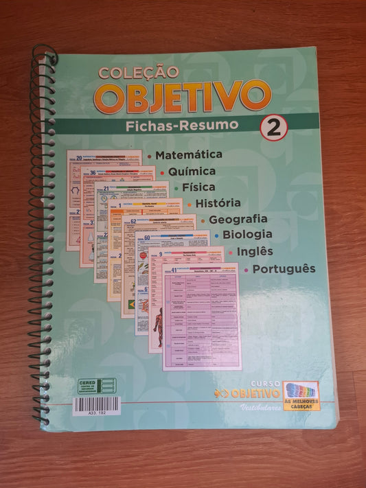 Caderno ficha Resumo Objetivo n°2